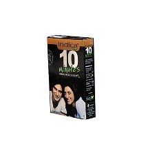INDICA HAIR COLOR NATURAL BLACK PACK OF 8U X 3 GM EACH